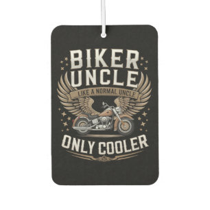 Biker Uncle Motorcycle Father's Day Car Air Freshener