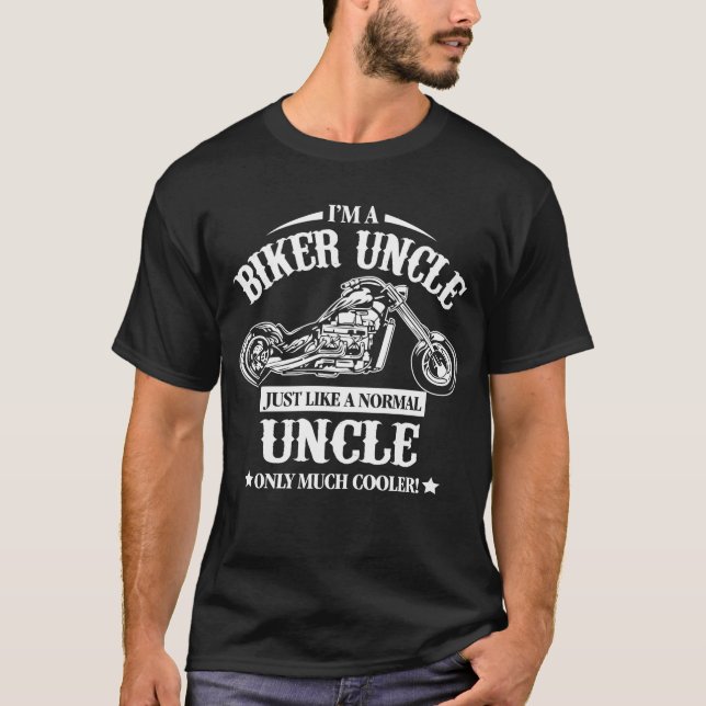 Biker Uncle T-Shirt (Front)