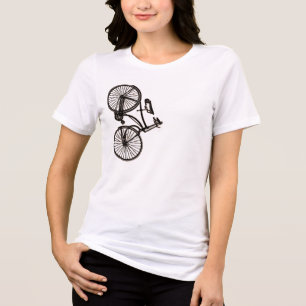 Biker Vintage Bike T-shirt Tri-Blend Shirt