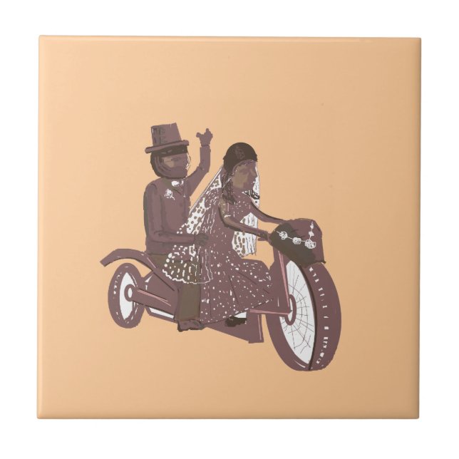 Biker Wedding Products Tile (Front)