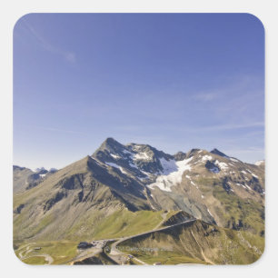 biker´s point, grossglockner Square Sticker