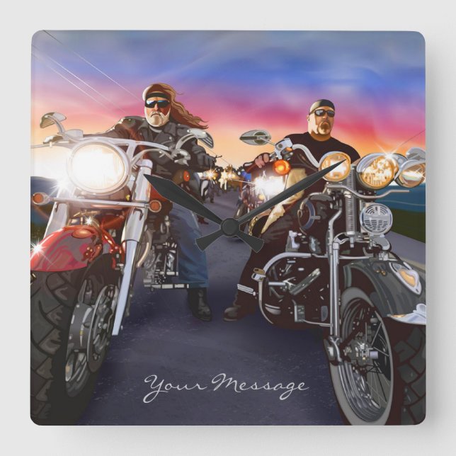 Bikers 1 Clock (Front)