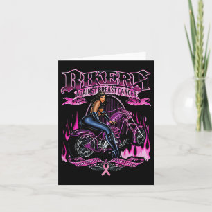 Bikers Against Breast Cancer Fight For A Cure Hope Card