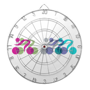 Bikers cool logo dartboard