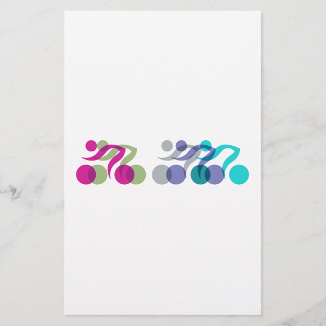 Bikers cool logo stationery (Front)