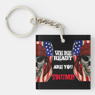 BIKERS FOR TRUMP KEY RING