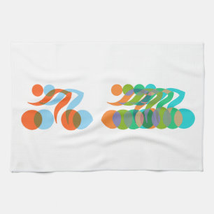 Bikers Freak Tea Towel
