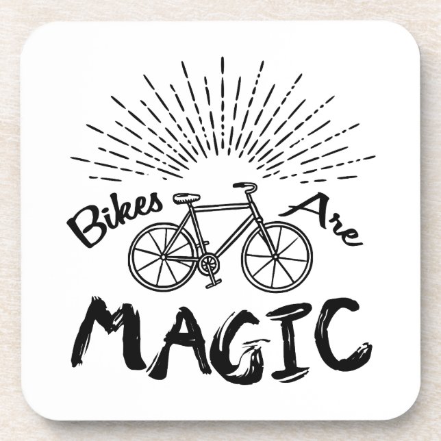 Bikes Are Magic Coaster (Front)