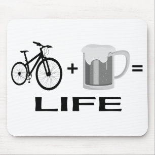 Bikes & Beer! Mouse Pad