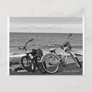 Bikes by the Sea Postcard