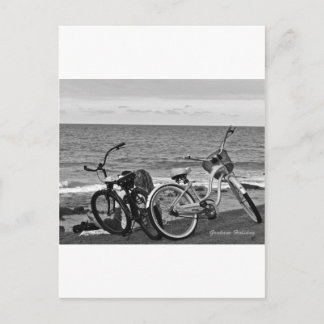 Bikes by the Sea Postcard