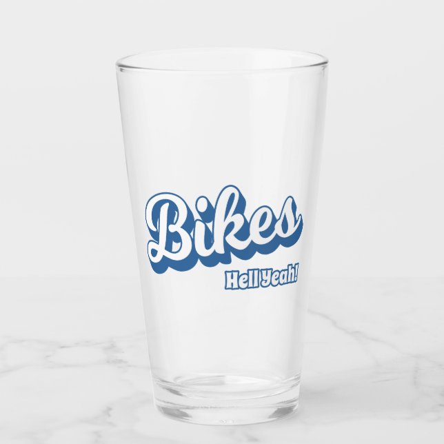 Bikes Hell Yeah! Glass (Front)