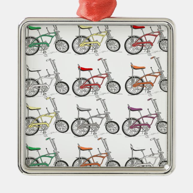 BIKES.jpg Metal Ornament (Front)