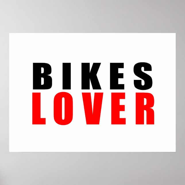 Bikes lover poster (Front)