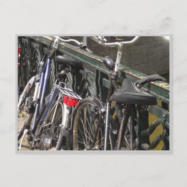 Bikes postcard (Front)