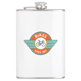 Bikes, Since 1817 Hip Flask
