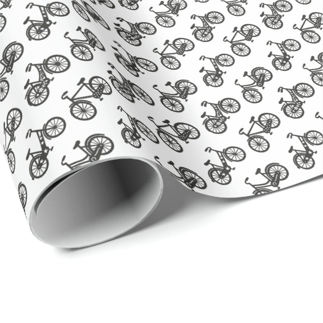 Bikes Wrapping Paper (Roll Corner)
