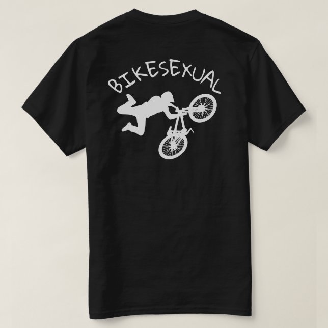 BIKESEXUAL T-Shirt (Design Back)
