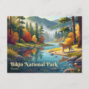 Bikin National Park Russia Postcard