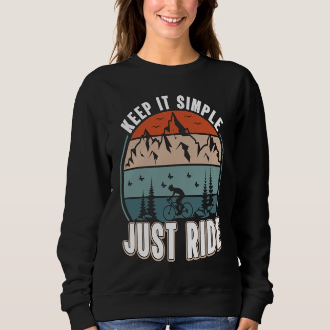 Biking and Cycling   43 Sweatshirt (Front)