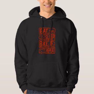 Biking and Cycling 62 Hoodie