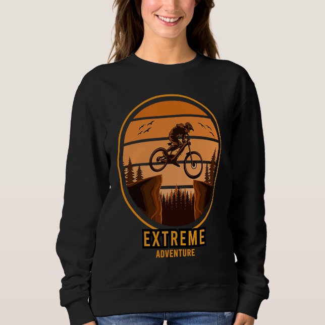Biking and Cycling   8 Sweatshirt (Front)
