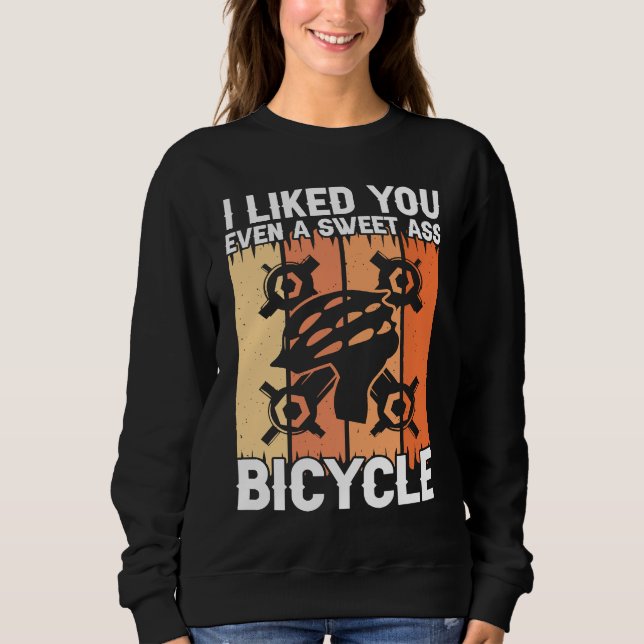 Biking and Cycling Sweatshirt (Front)