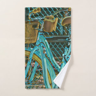 Biking Artwork Hand Towel