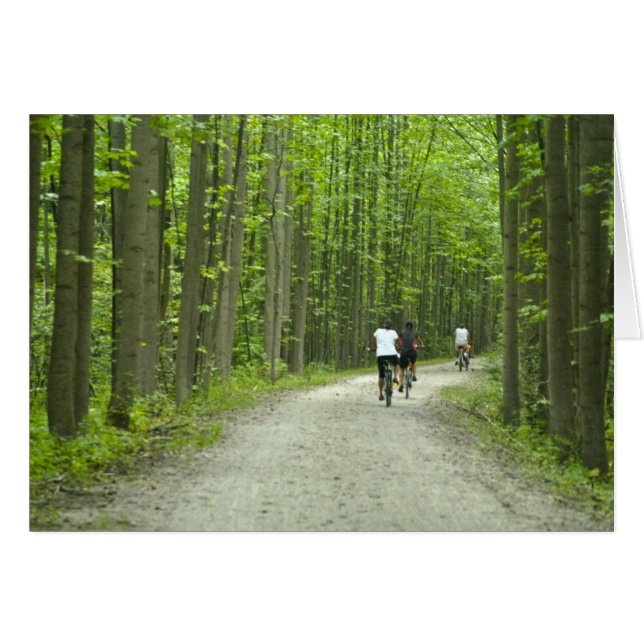 Biking at Ohiopyle State Park (Front Horizontal)