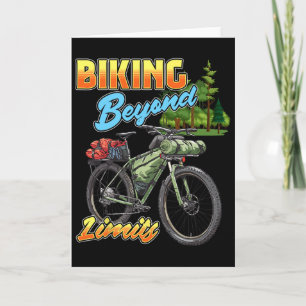 Biking Beyond Limits Mountain Bike Camping Bikepac Card