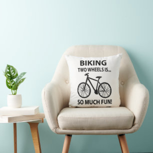 Biking Bicycle Cycling Cyclist Biking Cushion