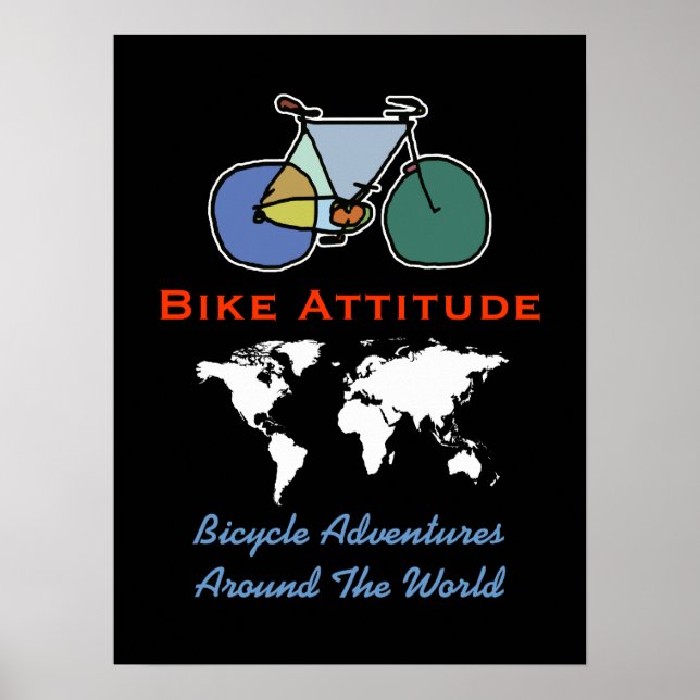 biking / bicycle walldecor poster (Front)