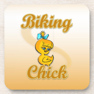 Biking Chick Coaster