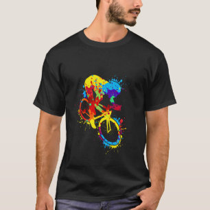 Biking Cycling Downhill Mountain Bike Mtb T-Shirt