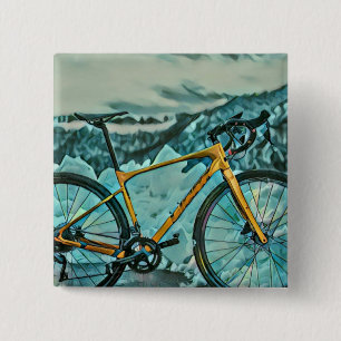 Biking Lover Gift 15 Cm Square Badge