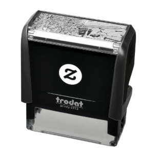 Biking Lover Gift Cycling Painting Self-inking Stamp