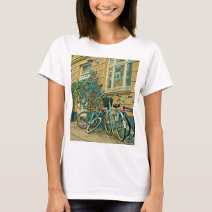 Biking Lover Gift   Cycling Painting T-Shirt