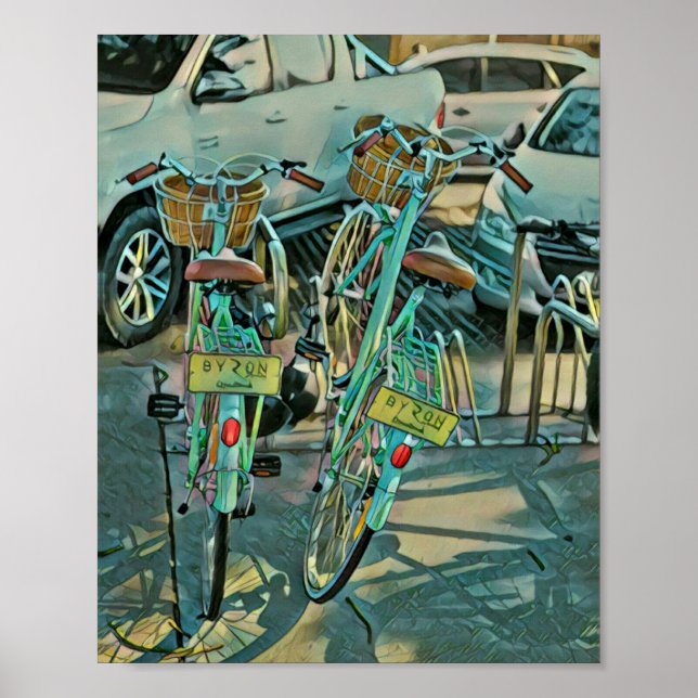 Biking Lover Gift For Cyclist Poster (Front)