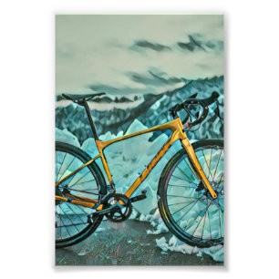 Biking Lover Gift Photo Print