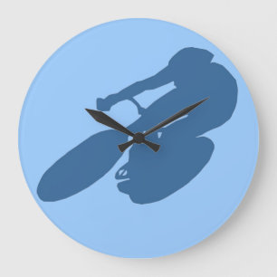 BIKING WALL CLOCK - DESIGNER CLOCKS - SPORTS GIFTS