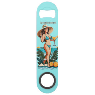 Bikini Babe Big Hat- Big Cocktail Thunder_Cove