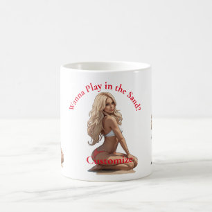 Bikini Beach Girl Thunder_Cove  Coffee Mug