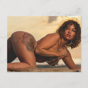 Bikini Beach Stunning Photography  postcard