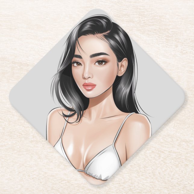 Bikini Bliss Coaster (Front)