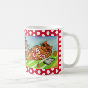 Bikini Cat Coffee Mug
