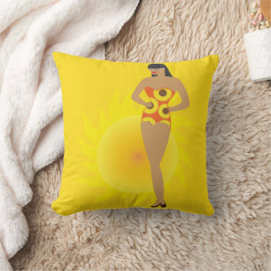 Bikini Girl Cushion