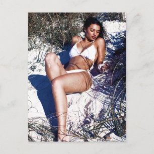Bikini Girl Photo Postcard