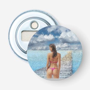 Bikini Girl Thunder_Cove Bottle Opener