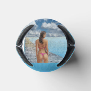 Bikini Girl Thunder_Cove Can Cooler