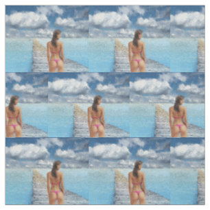 Bikini Girl Thunder_Cove Fabric